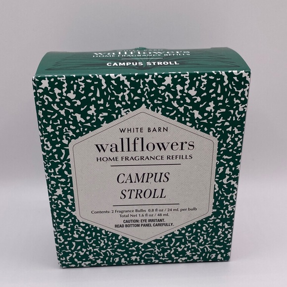 White Barn Bath & Body Works Campus Stroll Wallflower Refill Set - Picture 1 of 2
